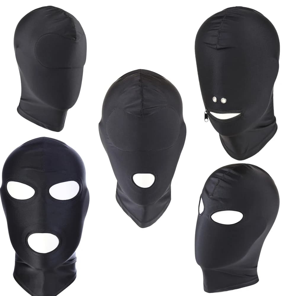 Maschera Sexy per il Viso da Donna, Balaclava con 1/2/3 Fori, Cappuccio Unisex, Copricapo per Halloween, Cosplay, Feste, Cappello da Uomo, Gioco Tattico Militare