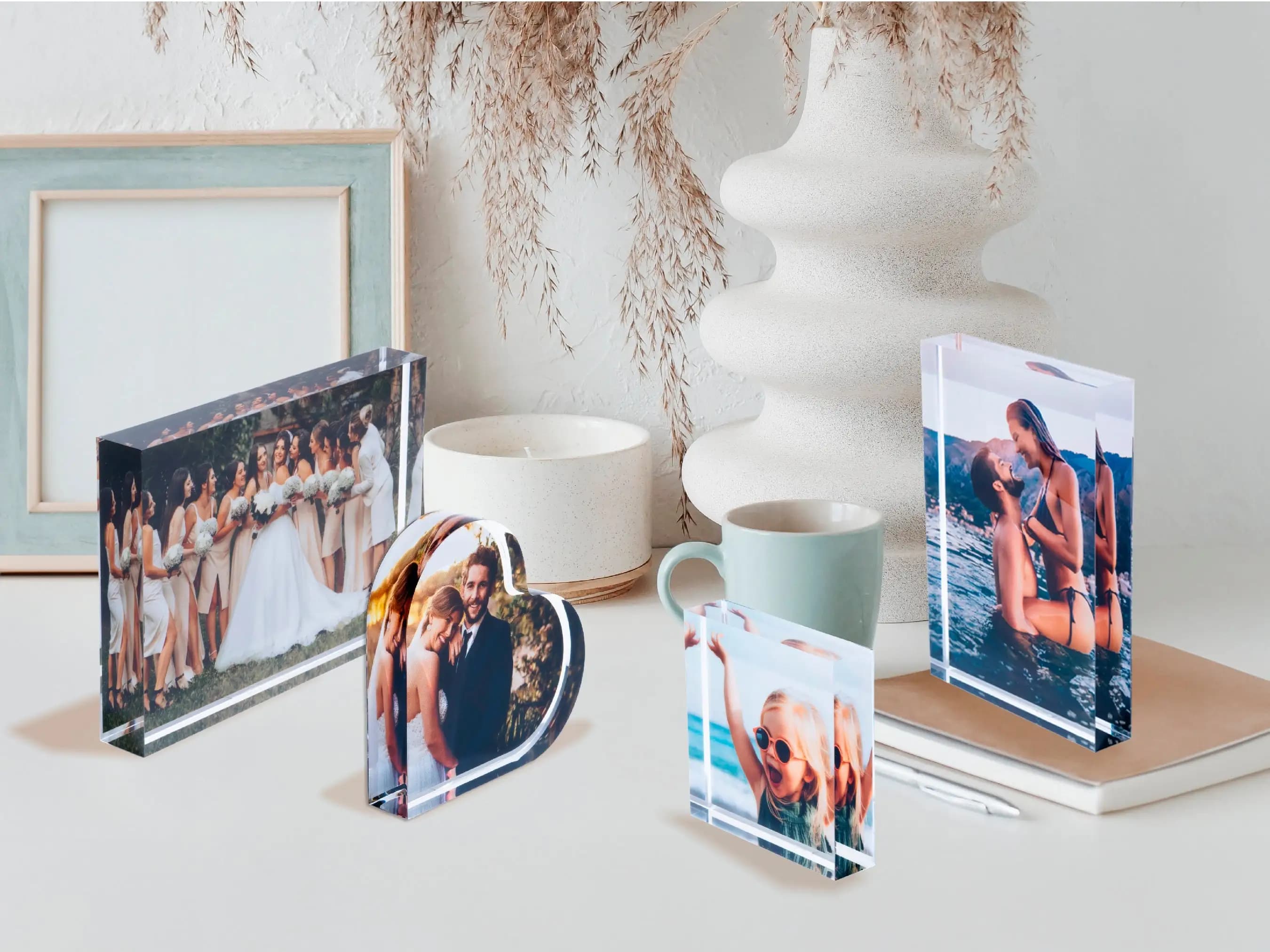 Photo Block, Acrylic Custom Picture Frame, Acrylic Block, Wedding Gift, Anniversary Gift, Birthday Gifts for Him, Gifts for Her