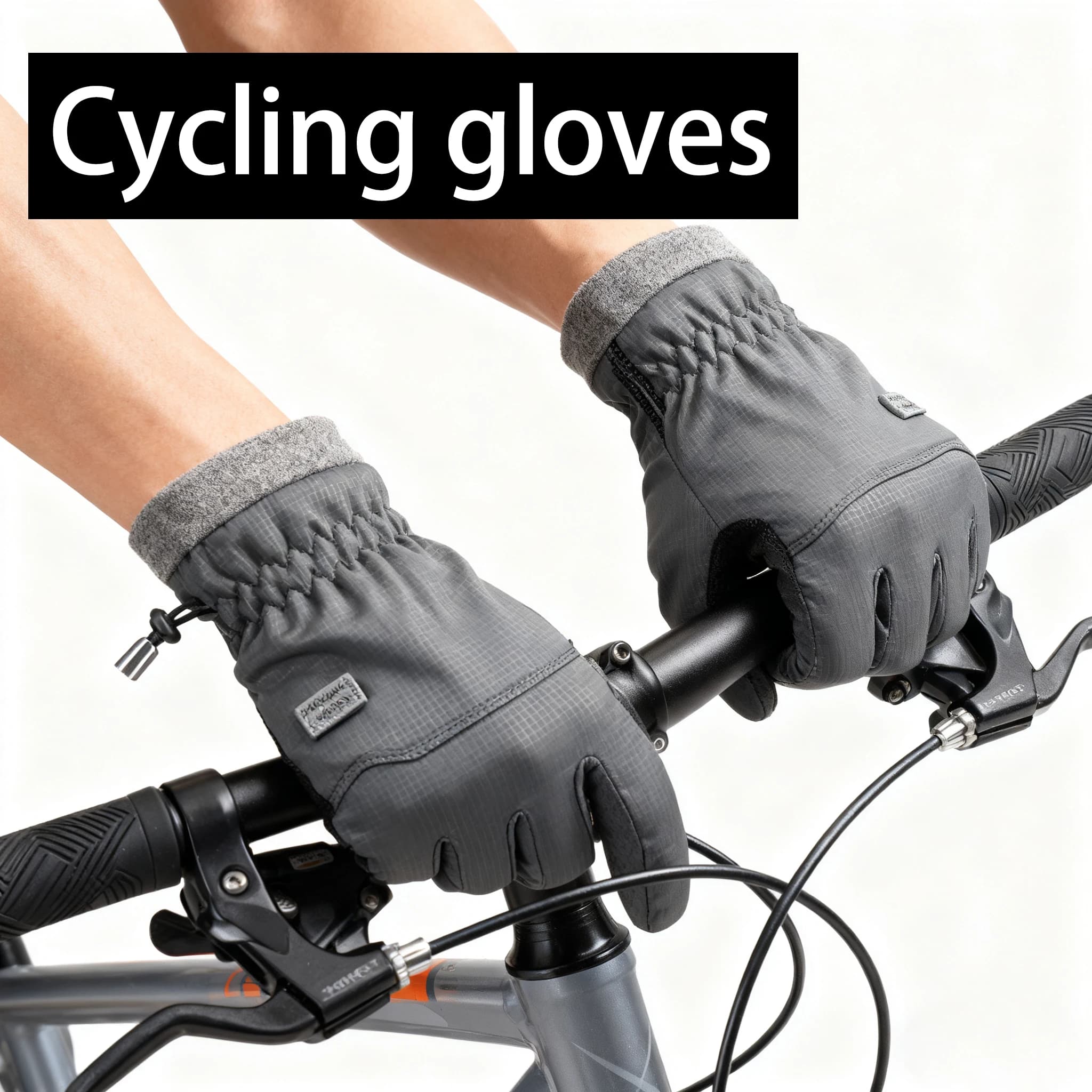 Guanti da ciclismo Guanti da motocross touch screen Guanti da moto impermeabili antivento Mantieni caldi Guanti protettivi invernali Guanti da moto unisex