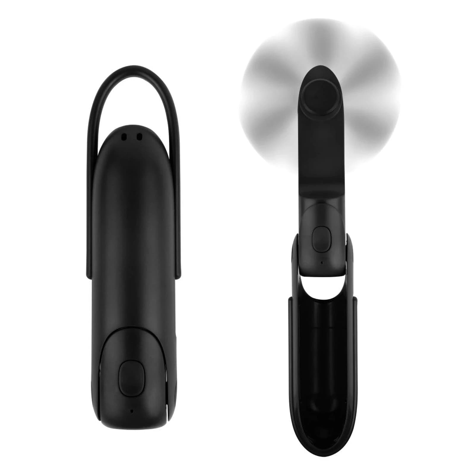 Mini ventilatore portatile, ventilatore portatile a 3 velocità, ventilatore USB portatile 3 in 1 con torcia Power Bank, per viaggi, casa, donne, trucco