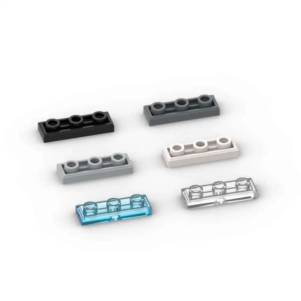 MOC 10PCS 35459 Pneumatico Modificato 1x3 Invertito Building Blocks Pannello Con Fori Particelle di Mattoni Puzzle Giocattolo Educativo Regalo Dei Bambini