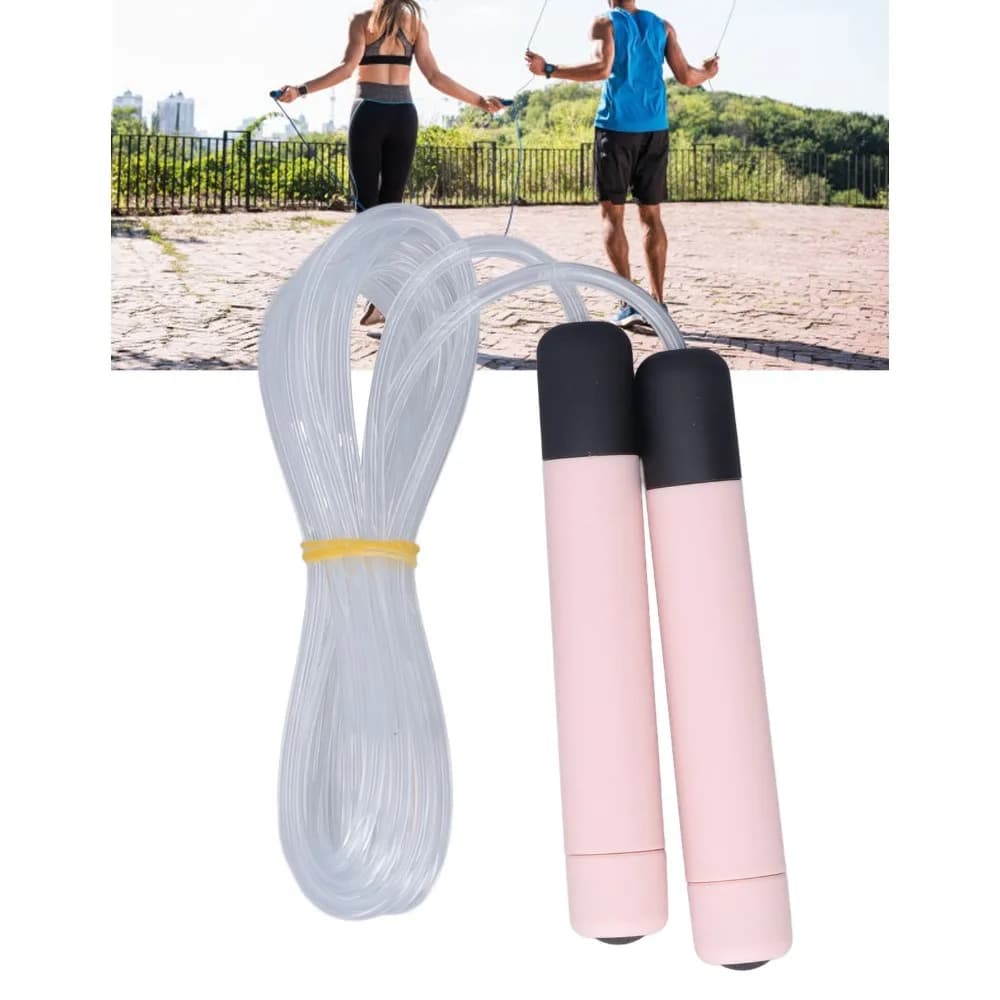 Unique ABS Luminous Skipping Rope Length 280cm Blue LED Light Up Rope Glowing Jump Rope Night Workouts