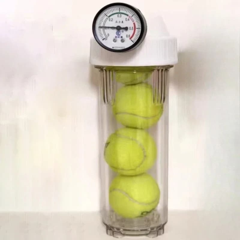 Professional Tennis Booster Tank Large Capacity Tennis Pressure Tanks Durable Ball Pressure Bottle Portable Sports Accessories