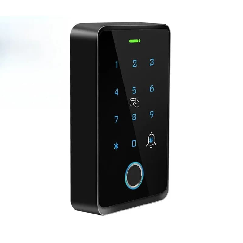 Waterproof Wifi Fingerprint Access Control Reader Dual Frequency 125KHz 13.56MHz RFID Card Smart Gate Door Lock Controller