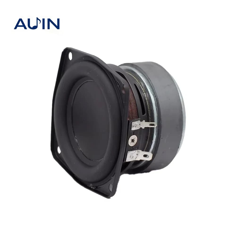 AUIN 1Pcs 3 Inch 77MM Subwoofer Speaker 4 Ohm 30W-35W Bass Audio Woofer DIY HIFI Sound Theater Bluetooth Bookshelf Loudspeaker