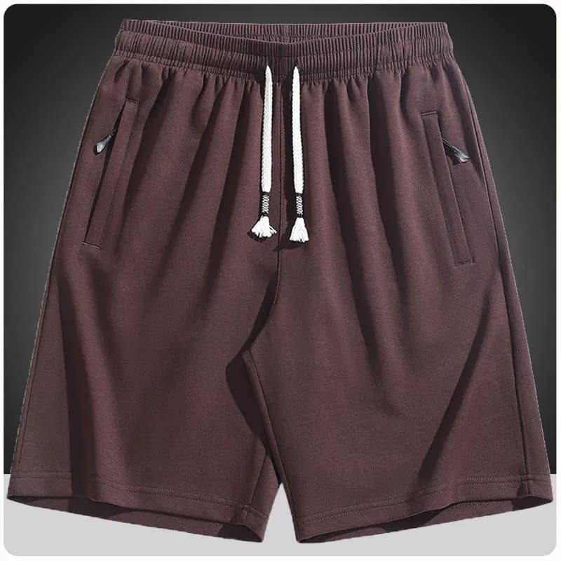 Pantaloncini Estivi Casual in Cotone Taglie Forti 8XL 9XL da Uomo, Traspiranti, Larghi, da Spiaggia, a Cinque Punti, Comodi Pantaloni Sportivi