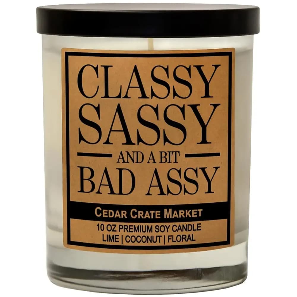 Candele Divertenti per Donne, Humor per Adulti | Candela Regalo per Pensionamento | Regali Divertenti per Donna e Uomo | Candela Regalo di Compleanno per Migliore Amica |