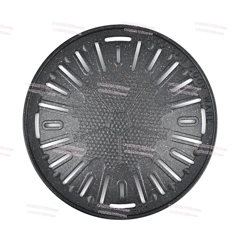 Korean barbecue pan for domestic barbecue, carbon barbecue pan, charcoal barbecue pan