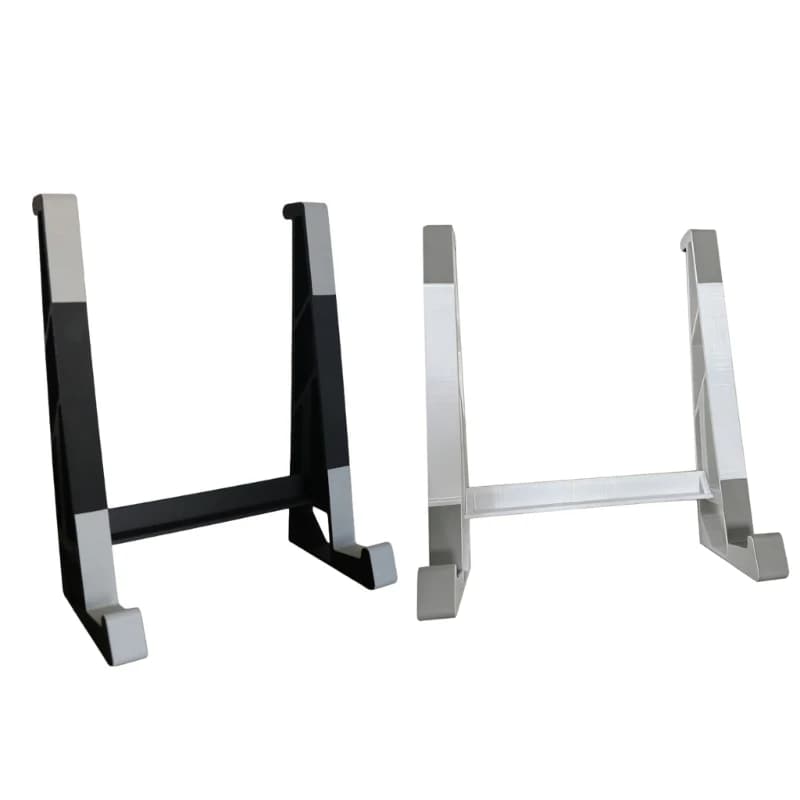 Protective Silicone Surfaces Laptop Stand for Side or Vertical Use Preventing Device Scratches 77JC