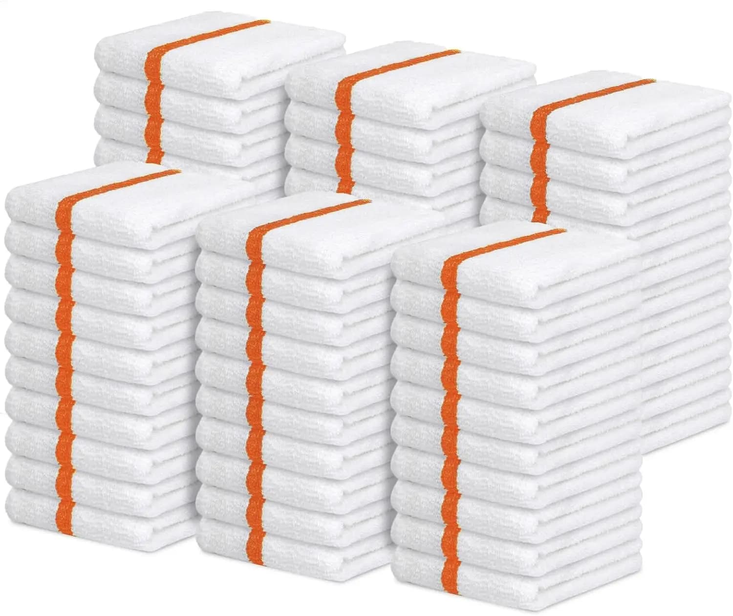 Panni per Bar (Confezione Convenienza da 60) Misura 16'x19' – Assorbenti e Resistenti, Stracci Multiuso per la Pulizia