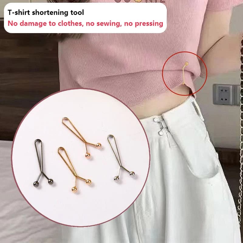Nuova Offerta: 4 Pezzi di Accessori Staccabili per Jeans e Gonne, Clip Regolabile per Maniche e Vita, per Ristringere Pantaloni e Ridurre le Maniche