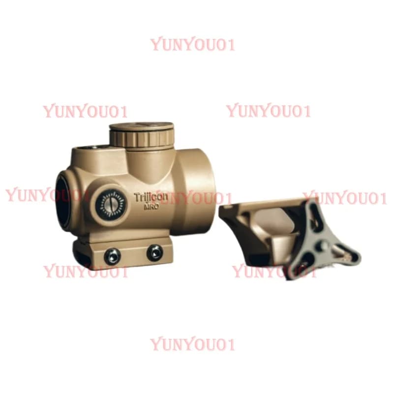 MRO Telescopio olografico regolabile Metallo ad alta definizione Punto rosso Ornamento sismico Modello Accessori per giocattoli da appendere alla parete