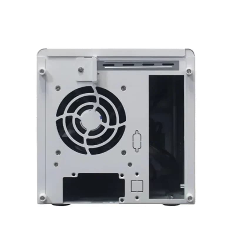 Piccola nuova serie di archiviazione Nas Mini server a 4 dischi Telaio sostituibile a caldo Apparecchiatura di controllo industriale di rete