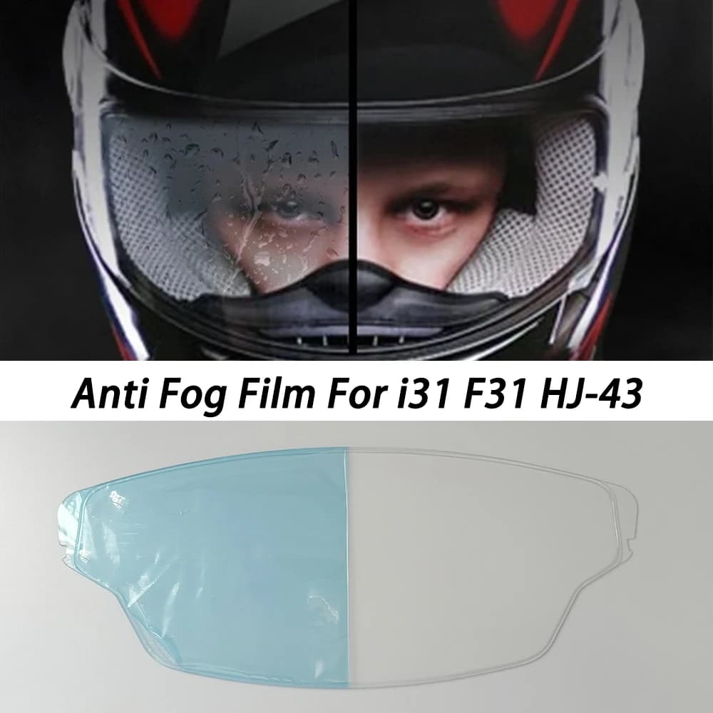 Motorcycle Helmets Lens Film For HJC i31 F31 HJ-43 Helmet Visor Anti Fog Film