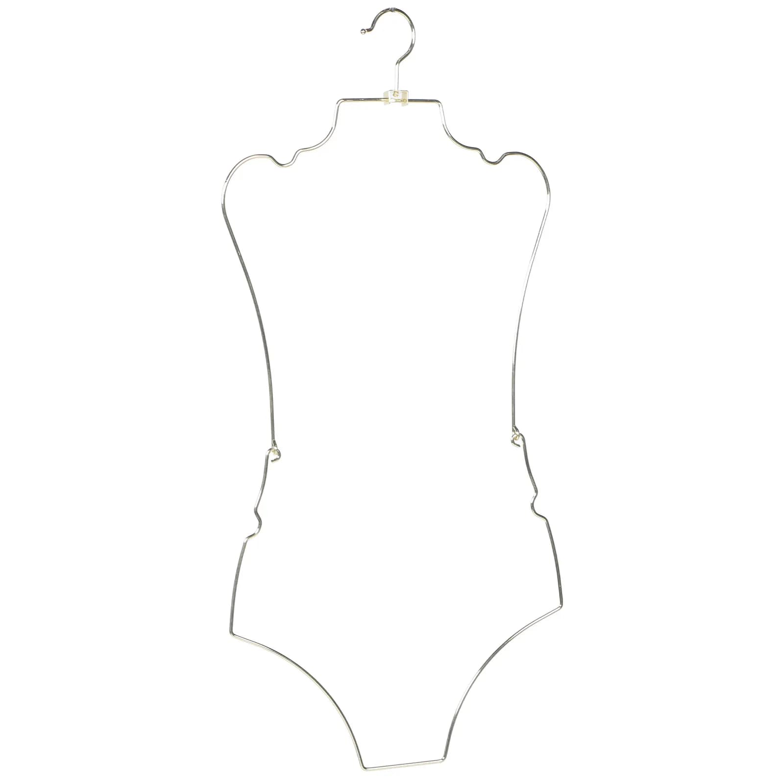 Appendiabiti in metallo a forma di corpo per costumi da bagno, bikini, lingerie e abbigliamento - Espositore appendiabiti per costumi da bagno
