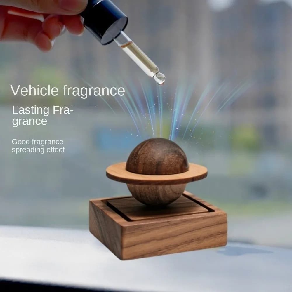 Diffusore di Profumo al Legno a Lunga Durata Senza Olio Essenziale a Forma di Giove, Decorazione per la Casa, Aria Fresca, Essenziali per Dormitorio, Ornamenti per Auto