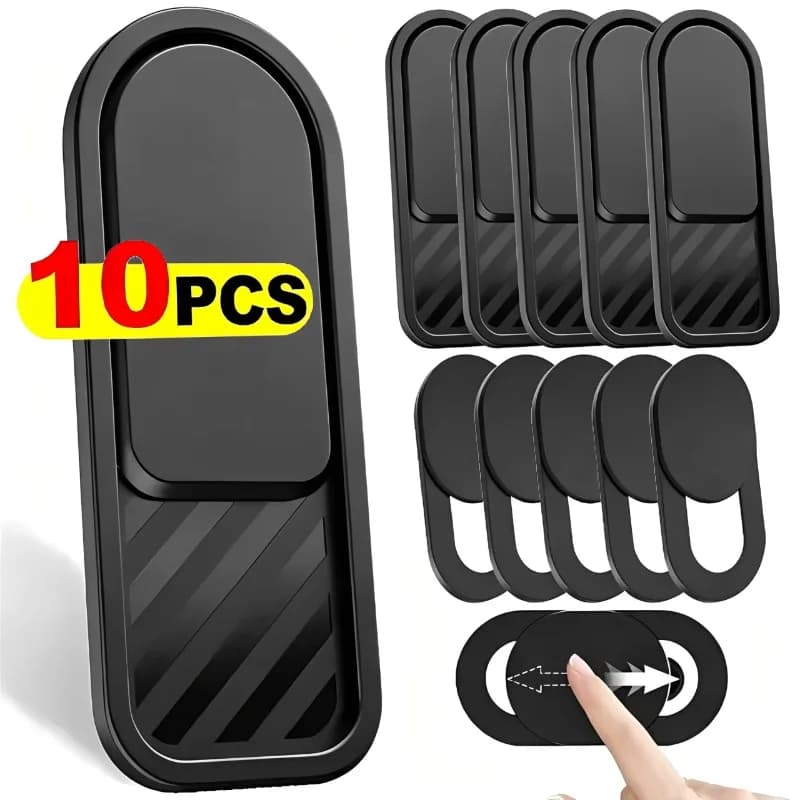 1/5/10Pcs Webcam Cover Laptop Camera Cover Universal Lenses Privacy Sticker for iPhone 17 16 Samsung iPad Web PC Macbook Tablet