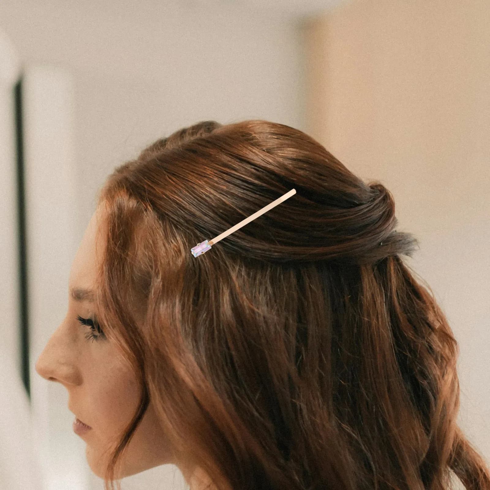 Set di 5 fermagli per capelli con strass, eleganti mollette in lega per donna, accessori moda per matrimoni, feste e uso quotidiano
