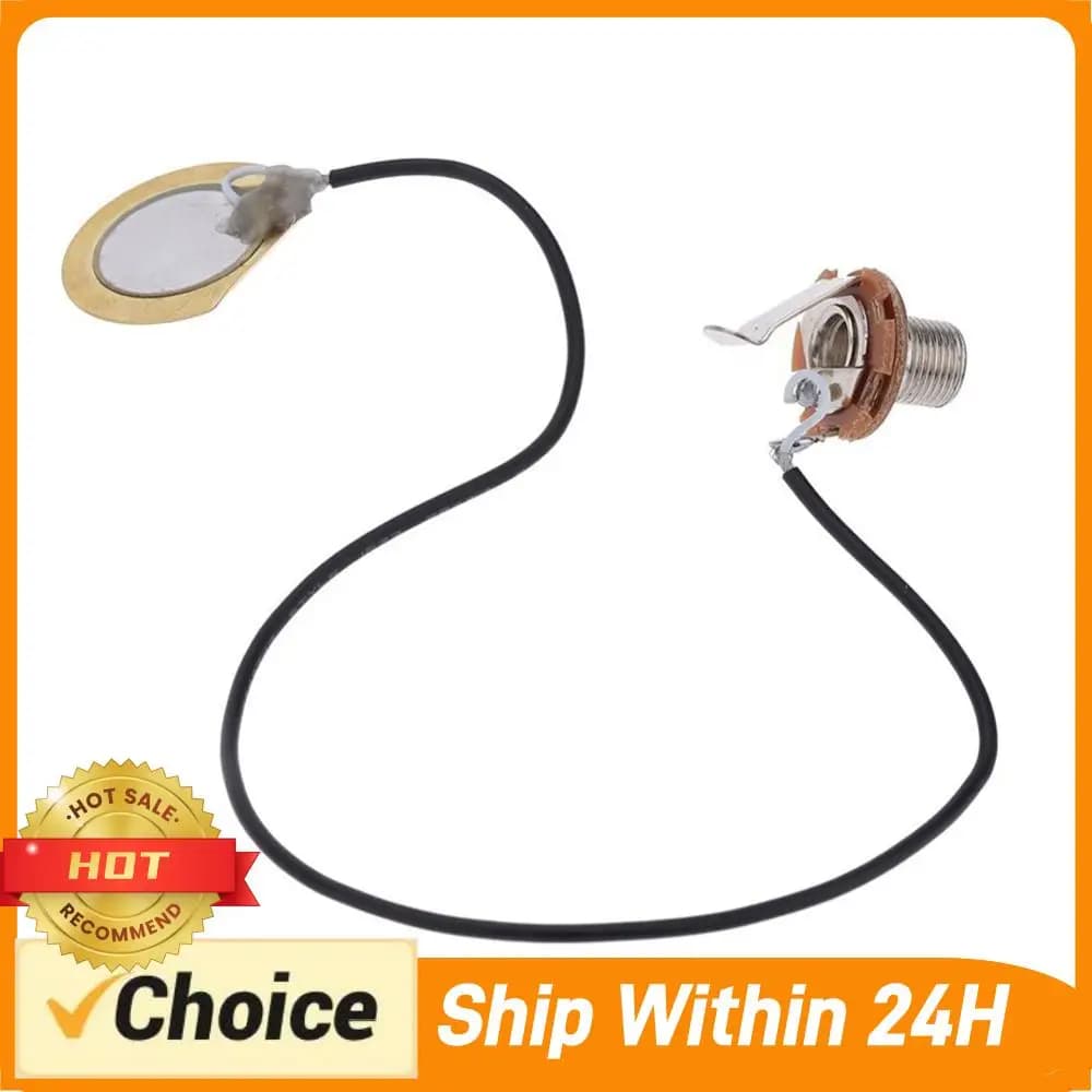 Kit di Cablaggio per Pickup Piezoelettrico, Pickup Universali Pre-cablati, Amplificatore per Chitarra Acustica e Ukulele