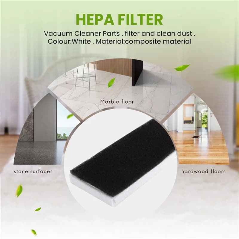 A39M 10Pcs For Neabot Q11 Robot Vacuum Cleaner Hepa Filter Replacement Parts Accessories