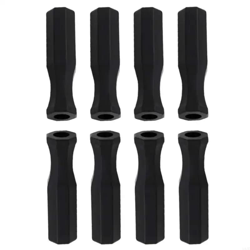 Confezione da 8 maniglie per calcio balilla Maniglia per calcio balilla in plastica Robusta parte per attrezzi da calcio balilla per amanti del calcio balilla