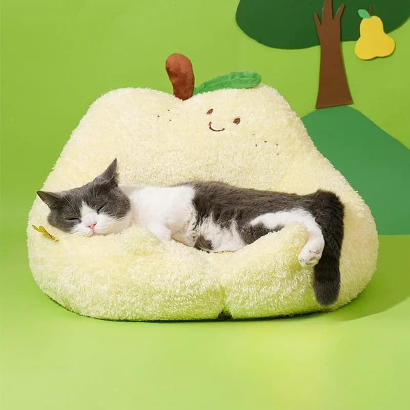 Nido per gatti Letti per animali domestici caldi Facile da pulire Design carino Nido per cani portatile Riempimento completo Prodotti per animali domestici morbidi e confortevoli