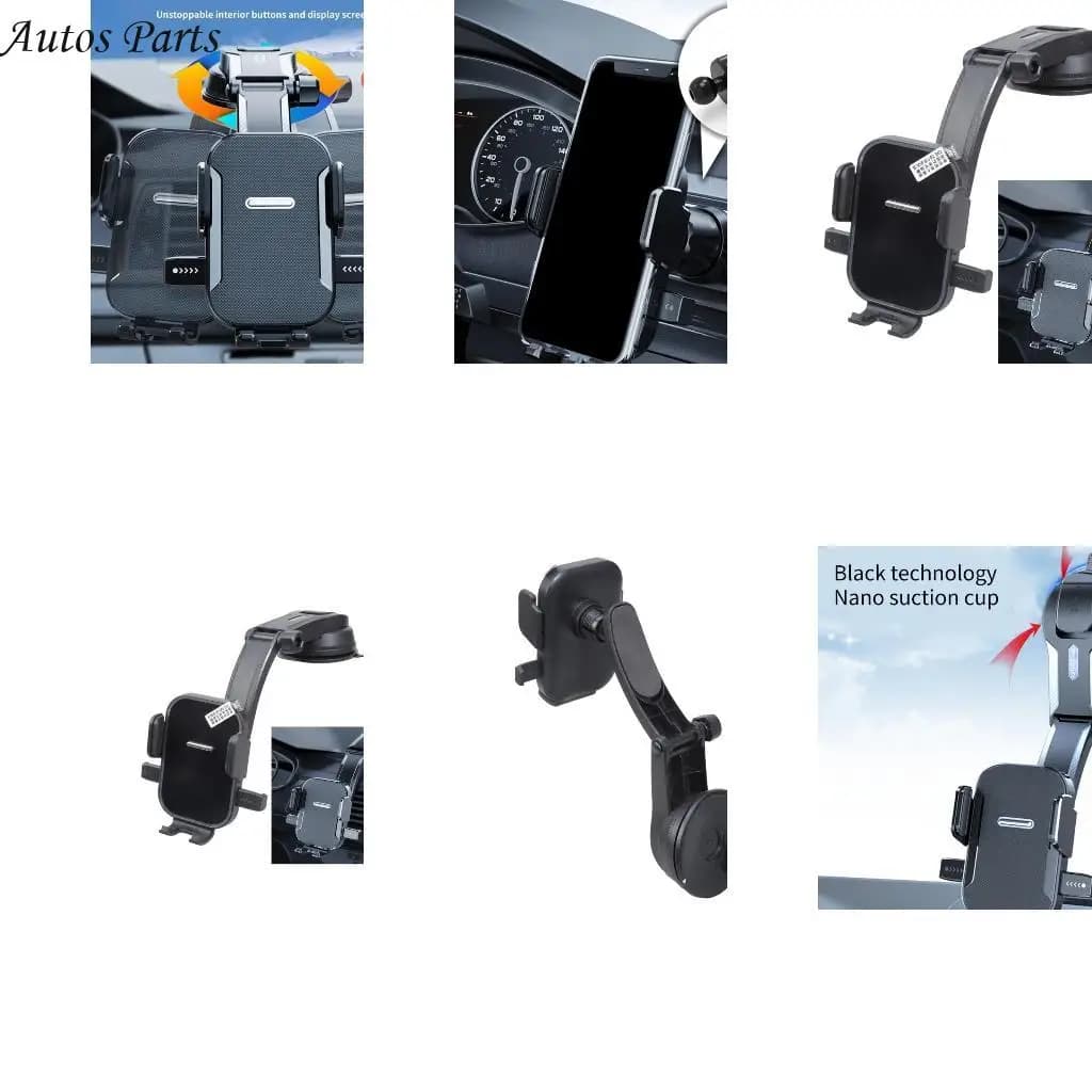 Servitore del tastier del tasto per dashboard 57BA Porta del telefono Automotive 360 gradi