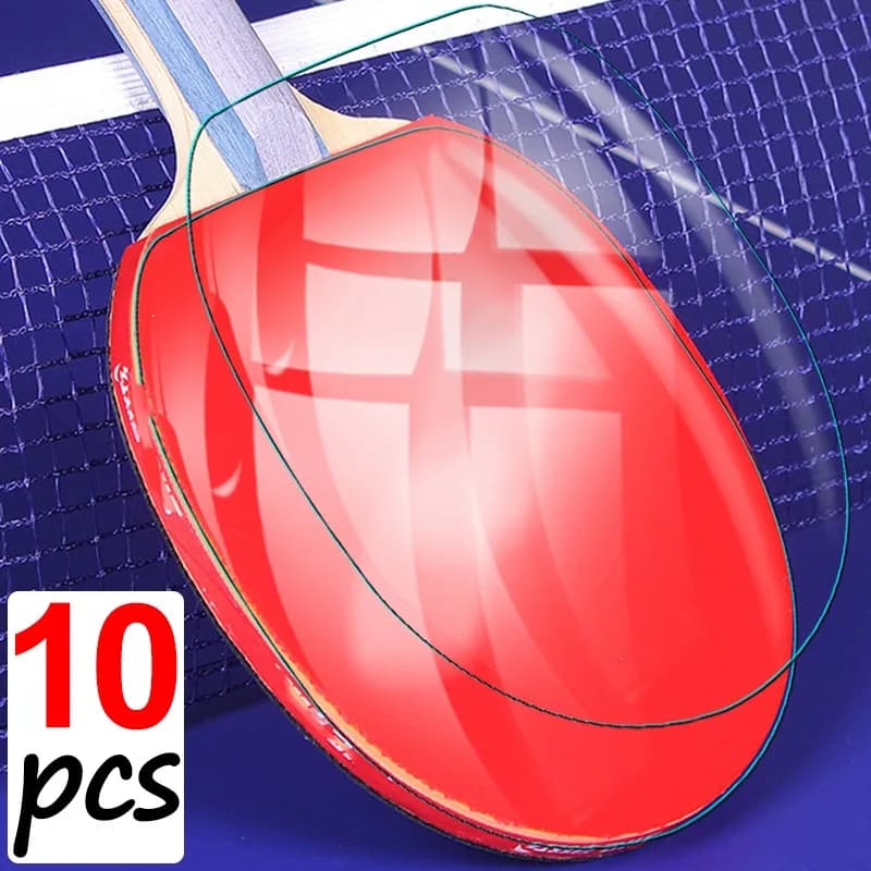 2/10pcs Ping Pong Pellicola Protettiva Pellicola Non appiccicosa Ping Pong Bat Protector Racchetta Da Ping Pong Astringente Paddle Bat Accessorie
