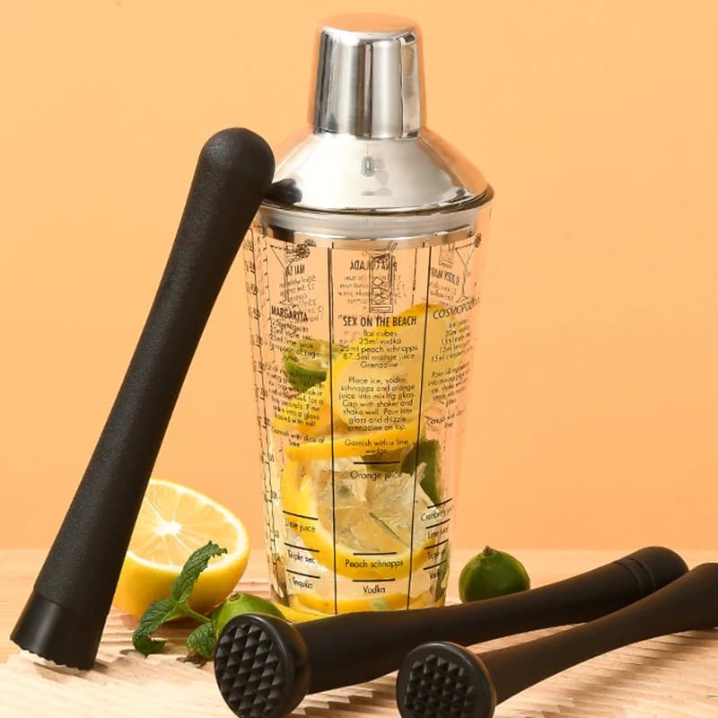 1PC 23/25 centimetri Shaker Tazza Spremiagrumi Bastone Cocktail Popsicle Bar Limone Martello Presse Mash Succo Bastone Popsicle Smash Pastella Utensile Da Cucina