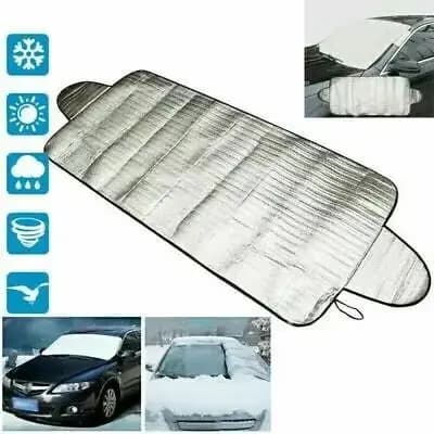 Protezione Esterna per Auto, Coperture Anti-Neve, Protezione da Ghiaccio, Parasole, Copertura per Parabrezza Anteriore e Posteriore, Scudi Protettivi