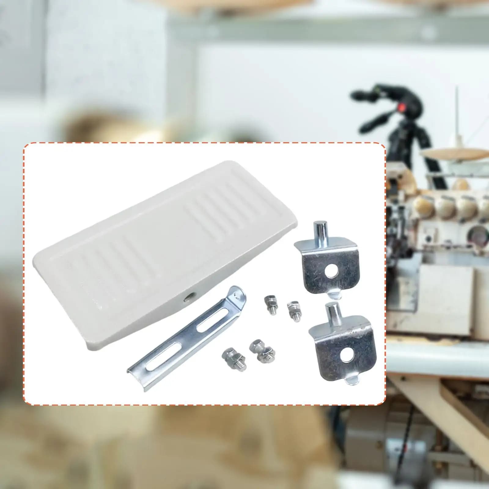 Pedale in metallo ad alte prestazioni per macchine da cucire, piedino pressore per macchine bordatrici 700, accessori per uso industriale
