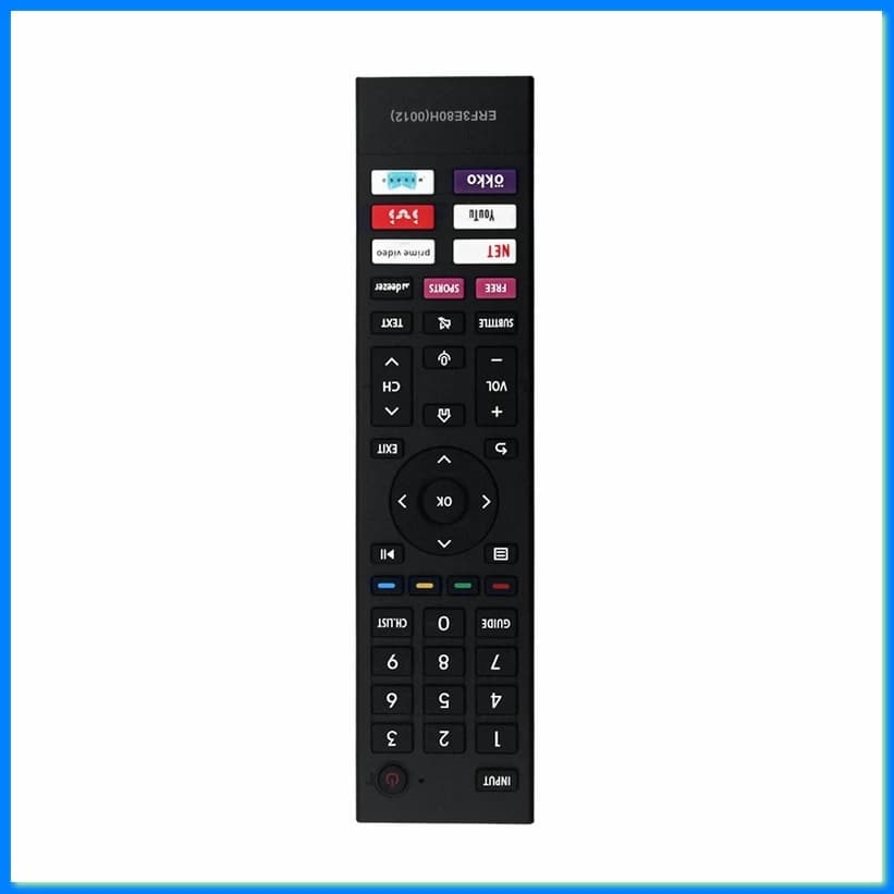 Replace ERF3E80H Remote Control for TV 43A6BG 43A6G 50A6BG 50A6G 55A6G-DTD2