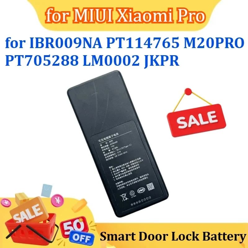 Nuovo per MIUI Xiaomi Pro IBR009NA PT114765 M20PRO PT705288 LM0002 JKPR Intelligenza della fotocamera Serratura elettronica