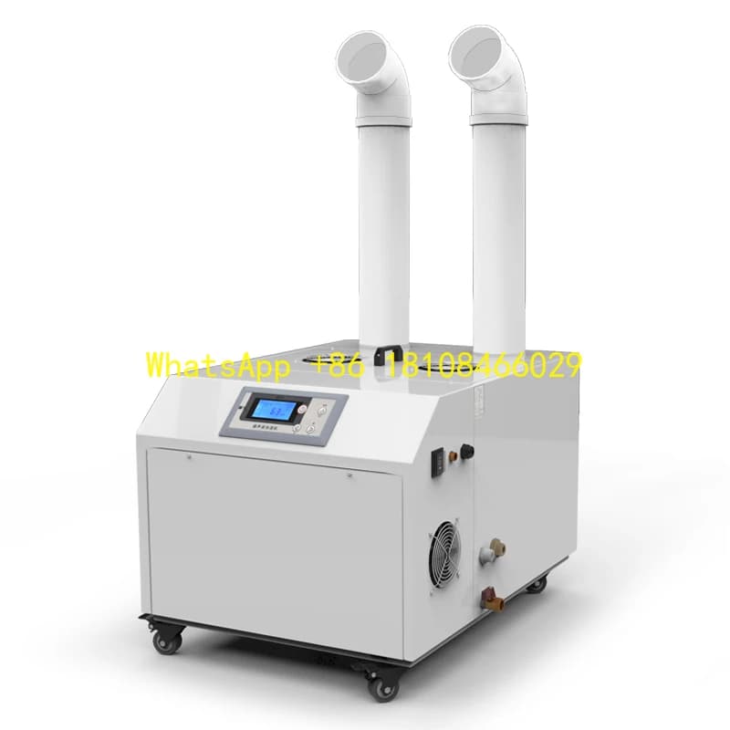 Industrial 18L Stainless Steel Ultrasonic Mushroom Humidifier / h central hot sale for electric outdoor use 1 year