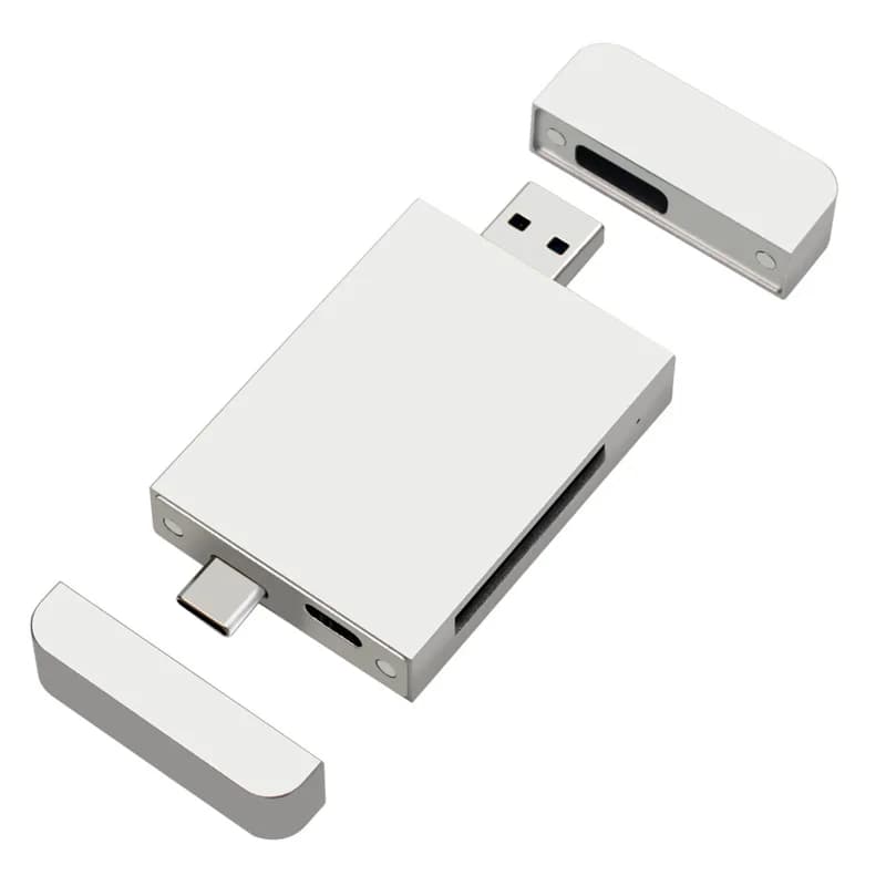 Il lettore CFExpress USB-C 10 GBPS con aspirazione magnetica a doppia interfaccia supporta fotocamere R5 Z6 Z7 e schede di memoria CFE Type-B