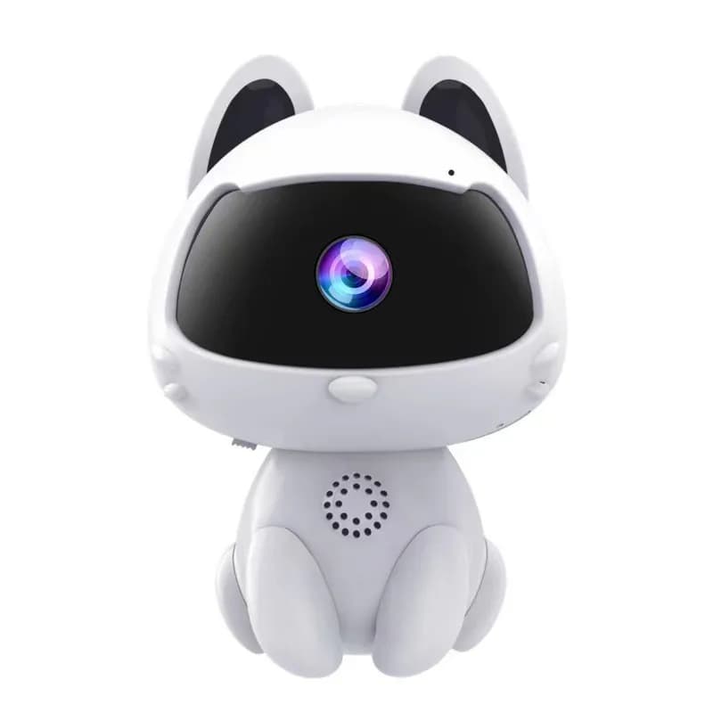 Telecamera di Sicurezza Wireless 2MP Mini per Interni, Monitor per Bambini con Controllo Remoto, Audio Bidirezionale, Monitor Intelligente per Casa e Animali Domestici, Rete IP