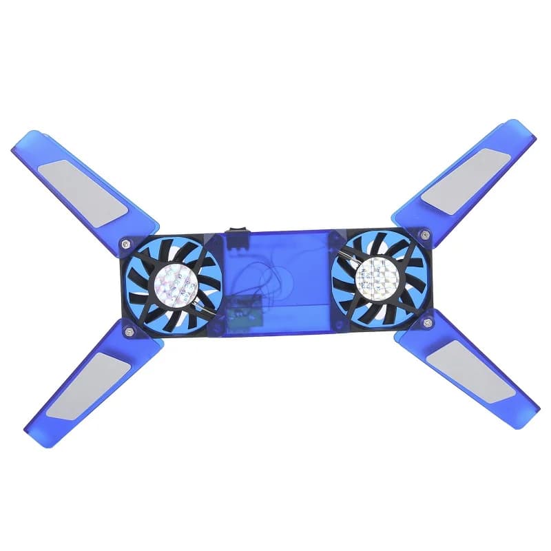 Supporto di Raffreddamento per Laptop Z con Doppia Ventola, Base Pieghevole, Cavo USB, Accessori per Computer ♫