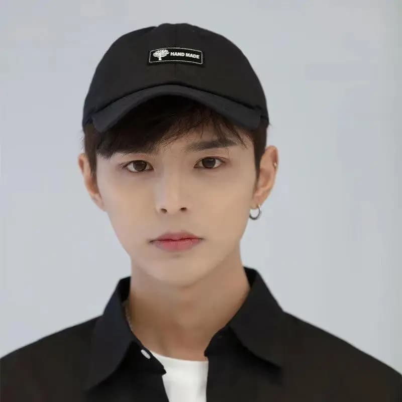 New Men's Hat Trendy Backwards Glasses Baseball Cap Women's Street Style Baseball Cap