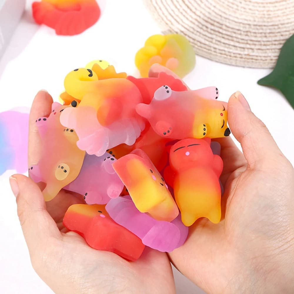 12/36PCS Per I Bambini Per Adulti Sfumatura di Colore Mochi Squishy Sensoriale Agitarsi Giocattoli Squishy Giocattolo Alleviare Lo Stress Agitarsi giocattoli Bomboniere