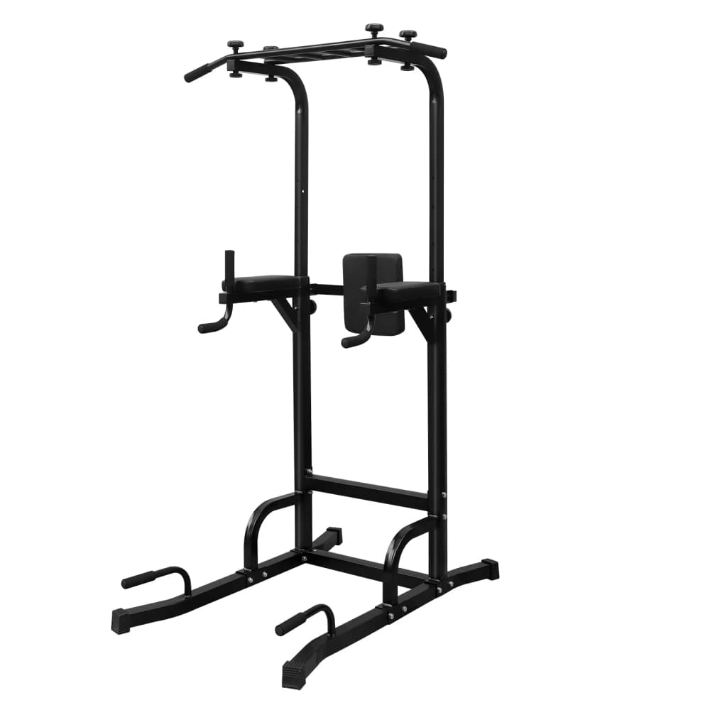 Power Tower Pull Up Bar Workout Dip station for strength training, suitable for fitness at home gym