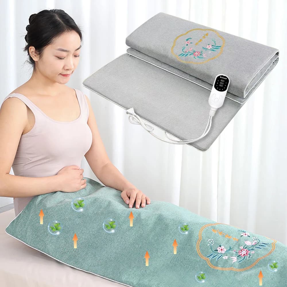 Electric heating Moxibustion mattress Cover for temperature control Moxa for the whole body Thermal Mat heater for wellness yoga
