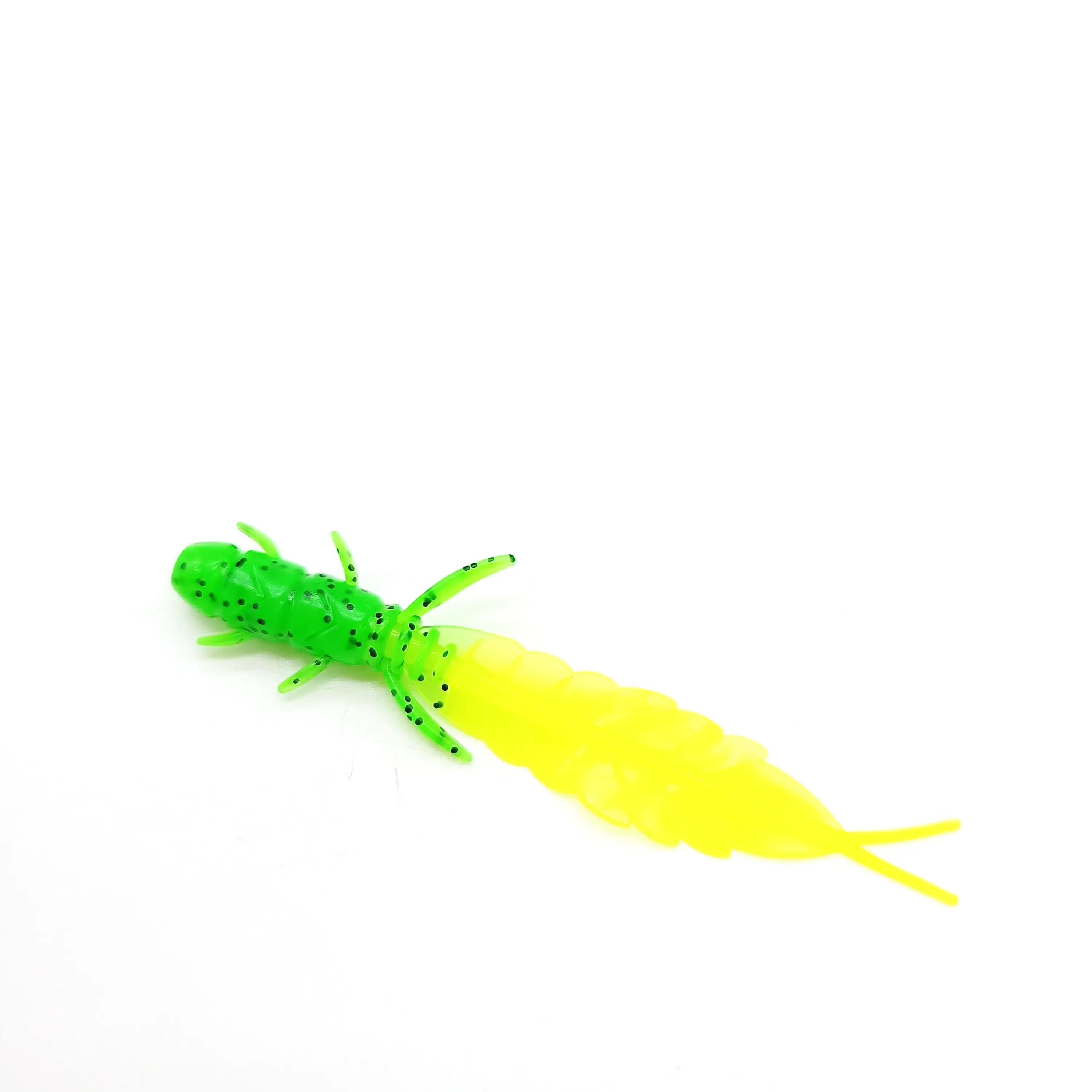 DUODUOYU 5PCS Morbido Trota Richiamo Esca In Silicone 75 millimetri 1.3g Jig Wobbler Swimbait Pesca Isca Esche Artificiali Accessori Per la Pesca