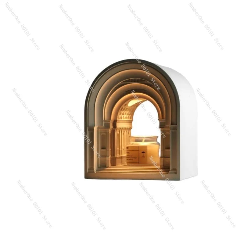 Large Capacity Creative Wax Melting Lamp Luxury Fragrance Warmer Table Desk Light Elegant Home Decor Candle Melter with