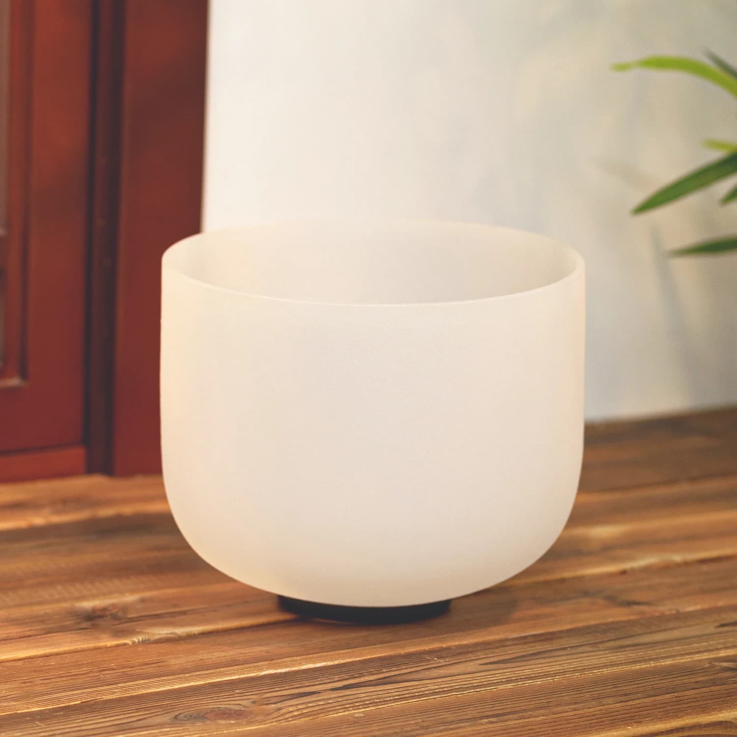 8 Inch A B C D E F G Note 432hz 440hz 528hz Frosted Crystal Singing Bowl for Sound Healing Meditation Yoga Bath Without bag