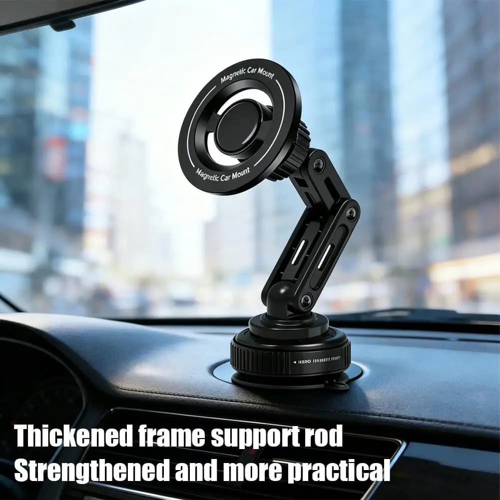 Telescopic Magnetic Car Phone Holder Rotatable Folding Phone Holder Car Navigation Universal Phone Holder