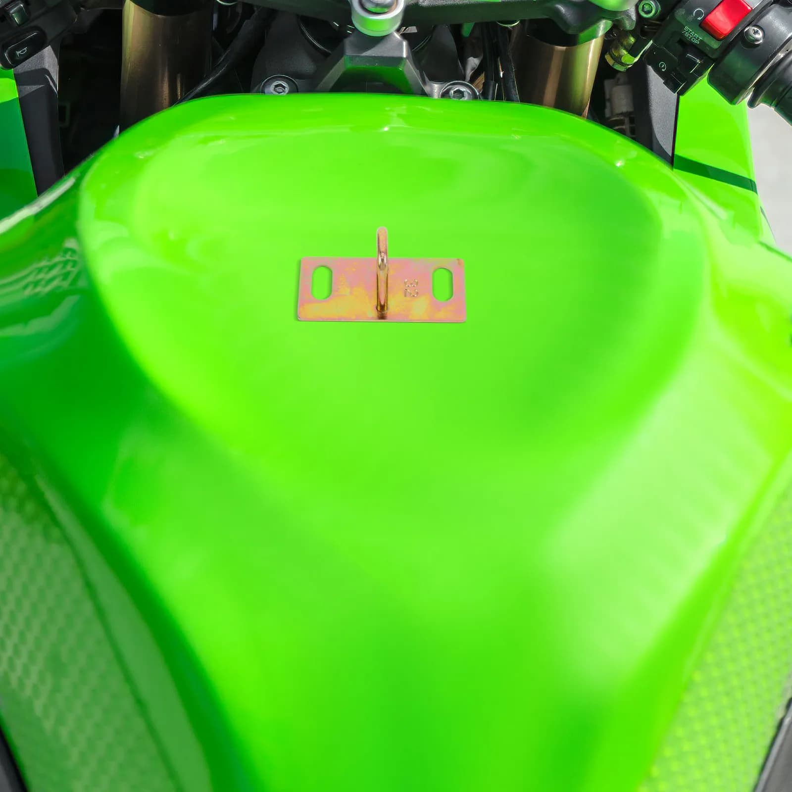 Set di 8 Ganci di Bloccaggio per Sedile di Moto Elettrica, Robusti in Lega, Chiusura Sicura, Installazione Rapida, Ricambio per E-Scooter