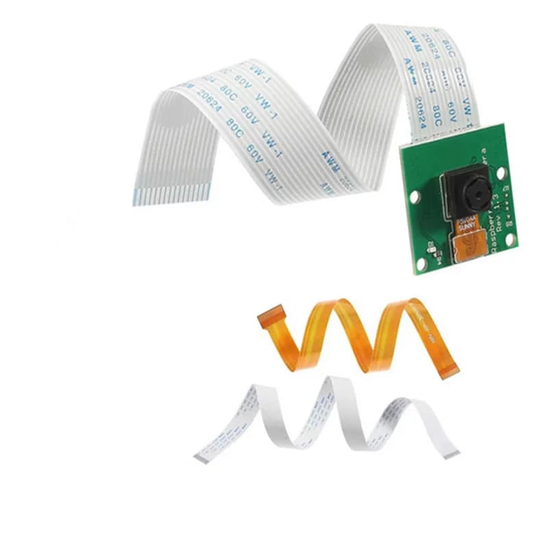 Per modulo fotocamera Raspberry Pi, 5MP 1080p con modulo videocamera sensore OV5647 per Raspberry Pi 2, Pi 3 3B+, Pi 4, Pi Zero W