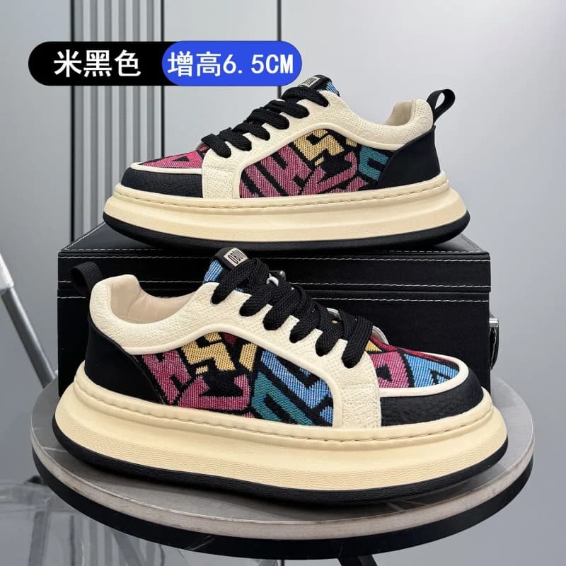 Scarpe da Corsa Casual Off-Road con Fibbia Girevole per Uomo, Impermeabili, Traspiranti, per Outdoor, Strada e Palestra