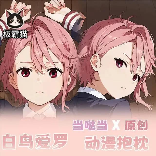 Pillowcase Shiratori Dakimakura Cosplay Aira 2WAY Hing Body Otaku Cushion Anime Bed Ings Xmas Gift