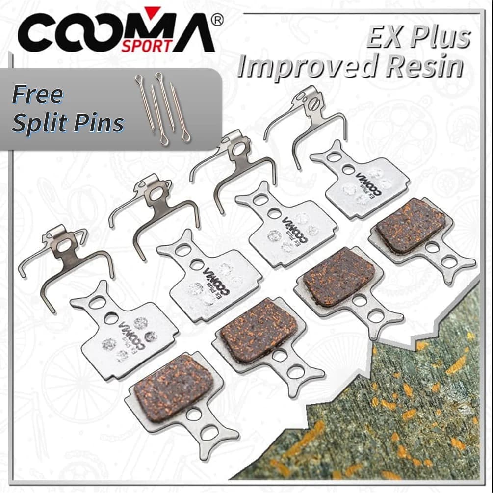 4 paia, pastiglie freno a disco per bicicletta per pinza Formula R1R, R1, RO, RX, T1, C1, Mega, Cura, lega di alluminio Ex Plus